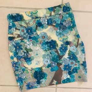 Skirt- (Size Small) Tailored handmade Signed at hemline by Tina Z, 2017